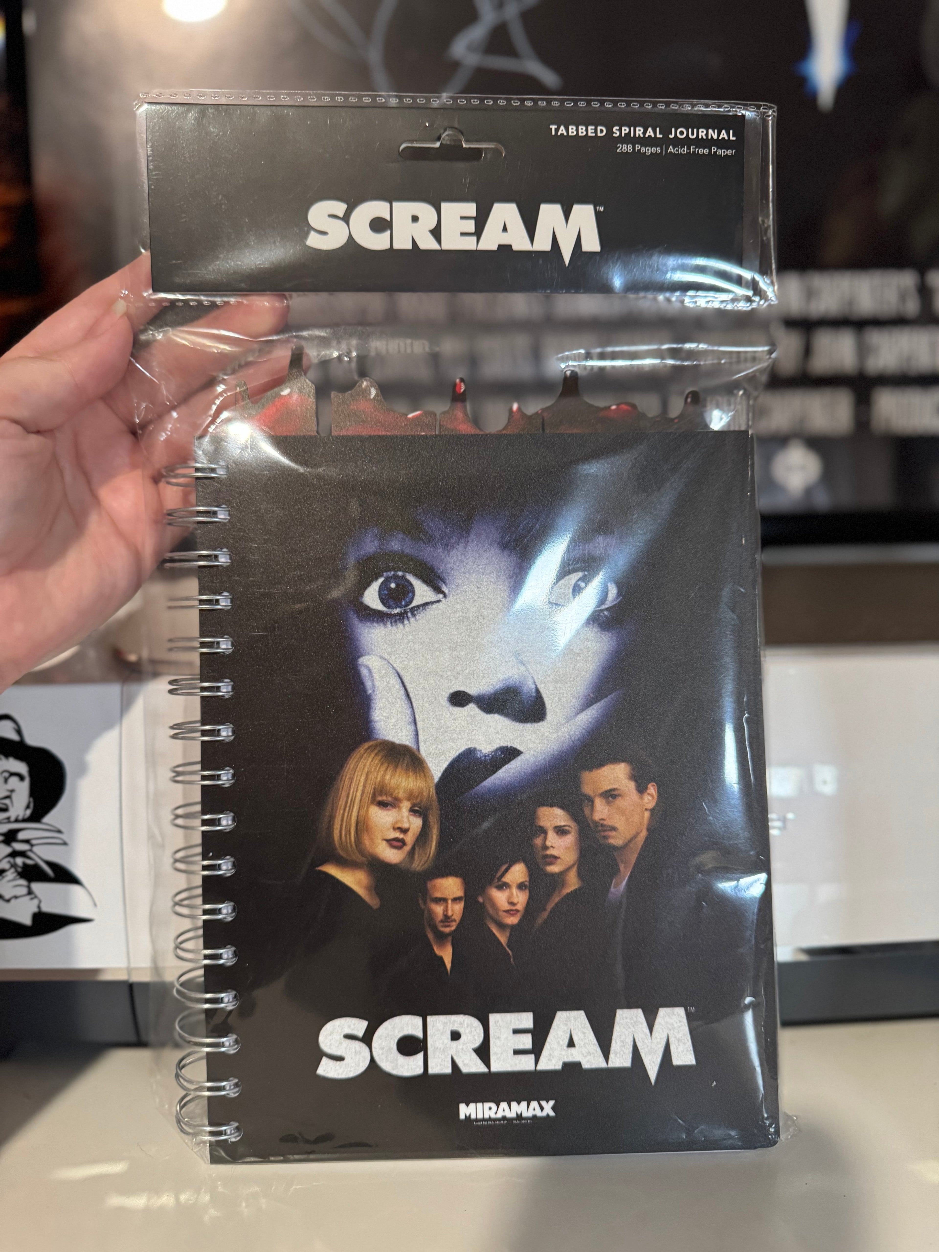 Scream notebook