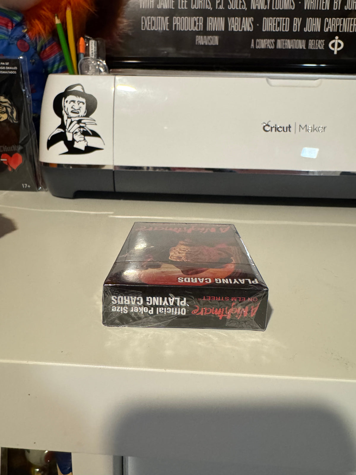Nightmare on elm street playing cards