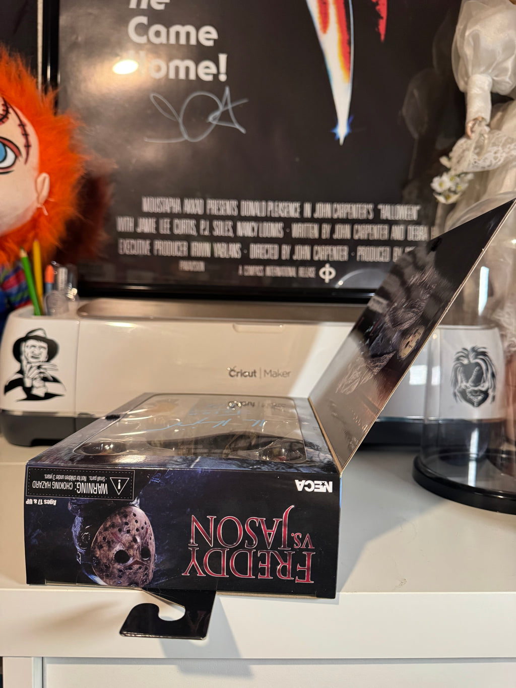 Freddy Vs Jason NECA figured autographed by Ken kirzinger