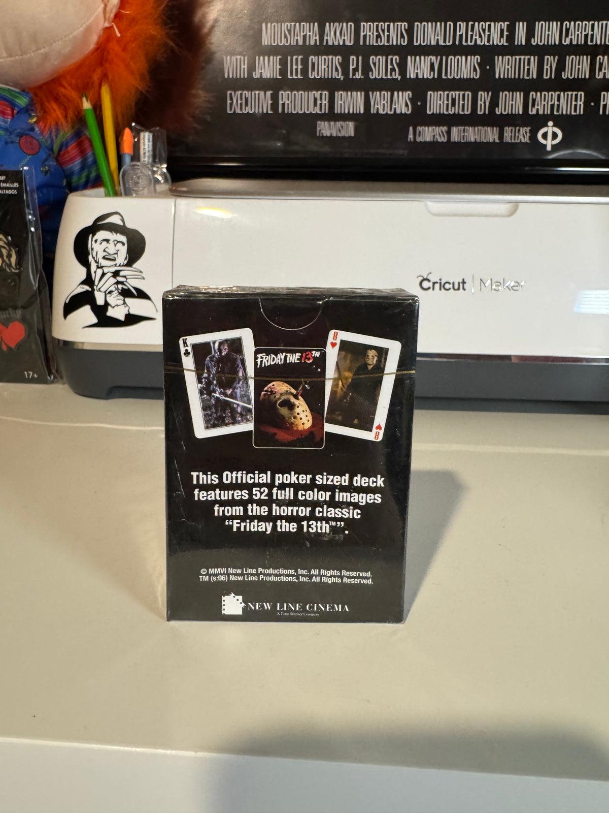 Friday the 13th playing cards