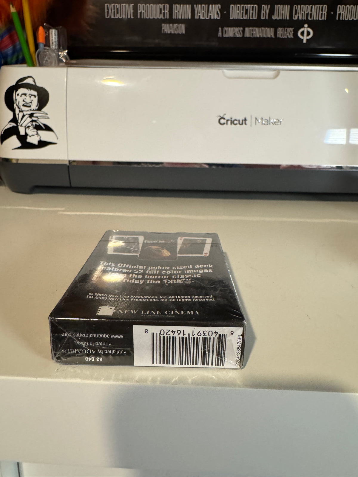 Friday the 13th playing cards