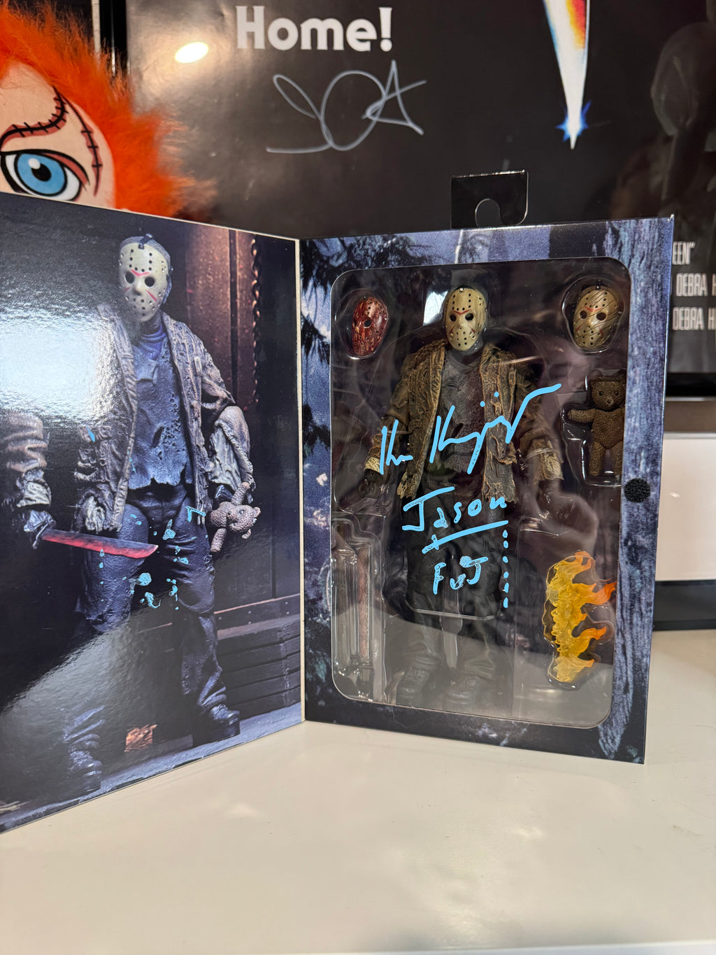 Freddy Vs Jason NECA figured autographed by Ken kirzinger