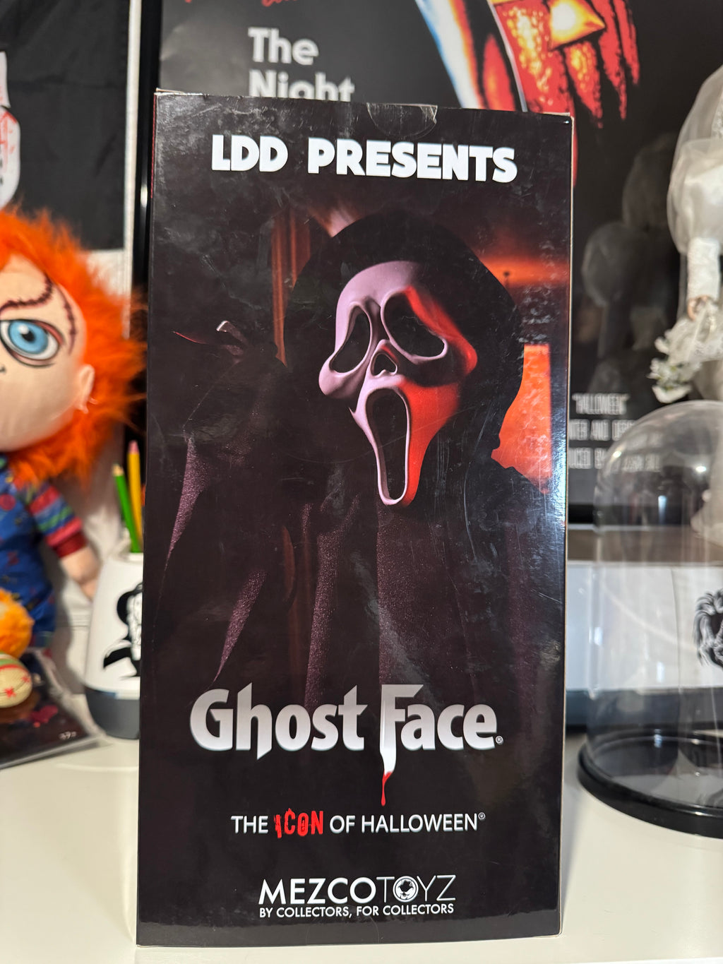 Autographed Ghostface Living Dead Doll - Scream Cast