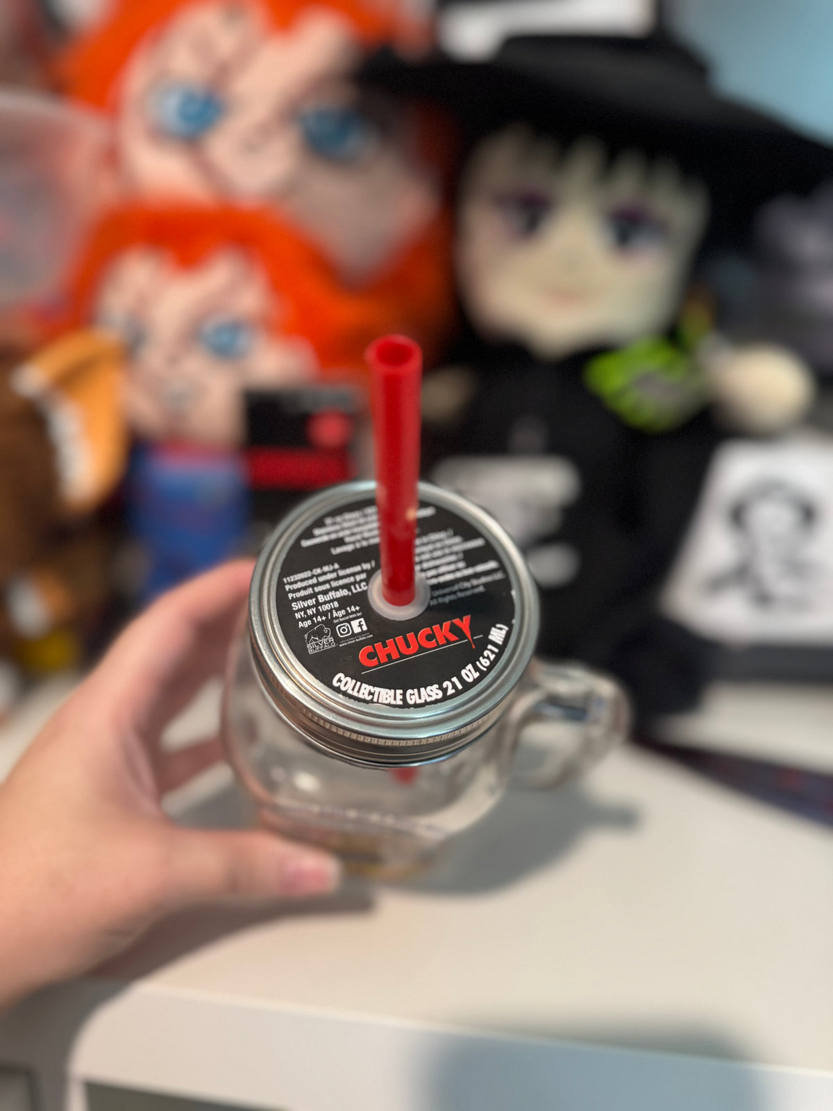 Chucky glass mug