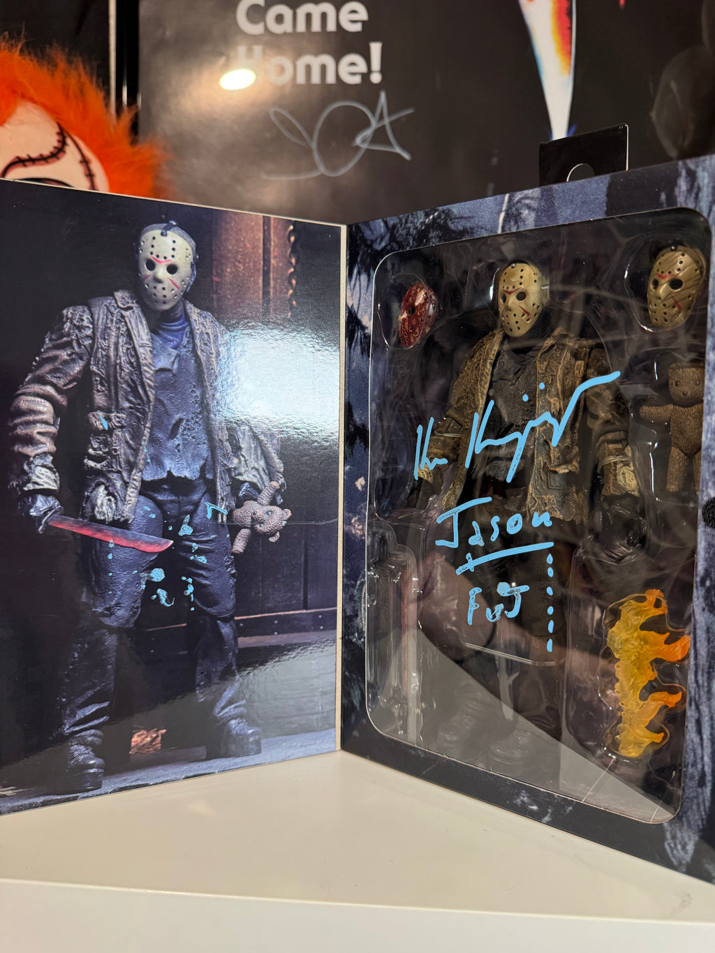 Freddy Vs Jason NECA figured autographed by Ken kirzinger