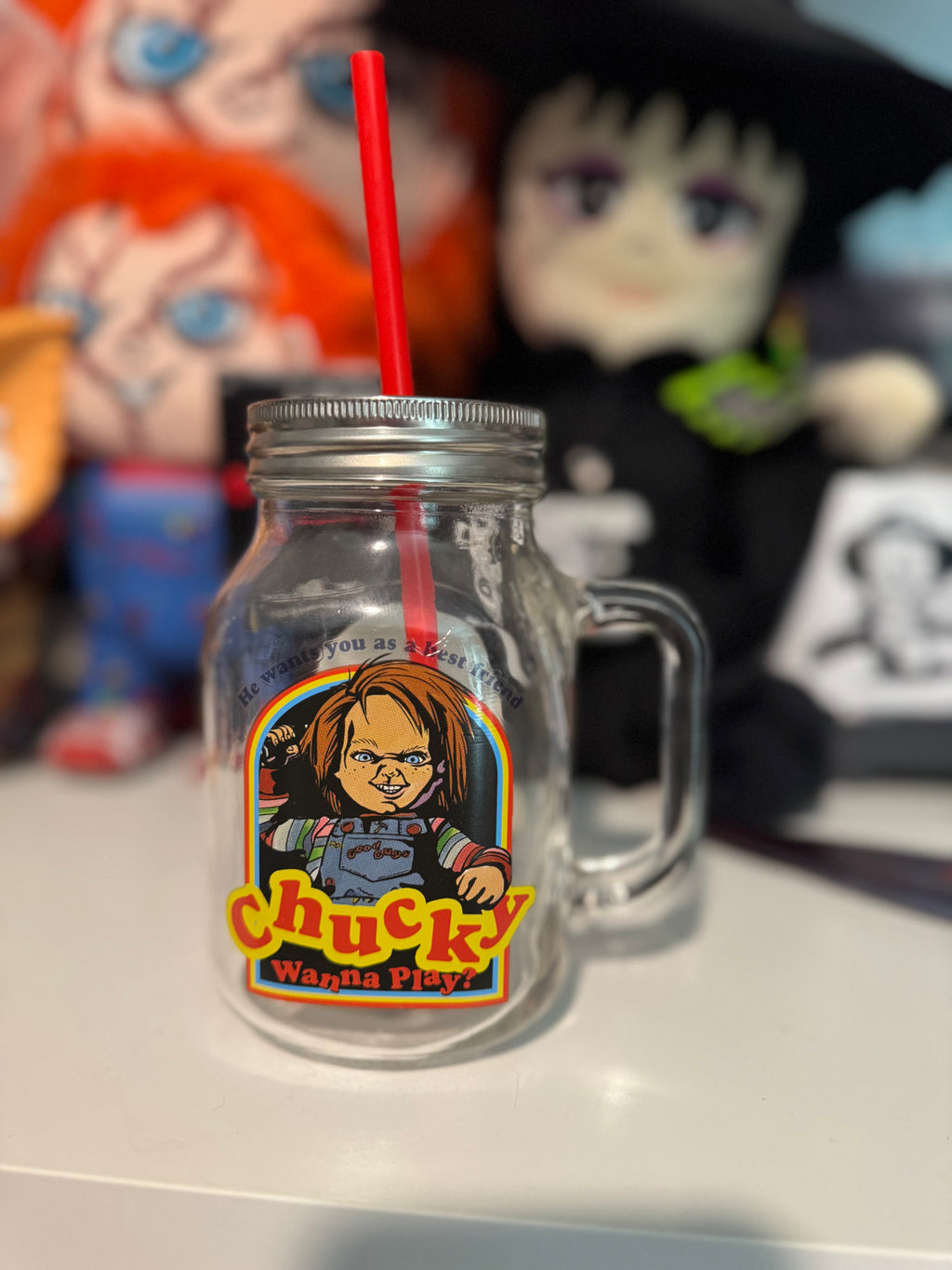 Chucky glass mug