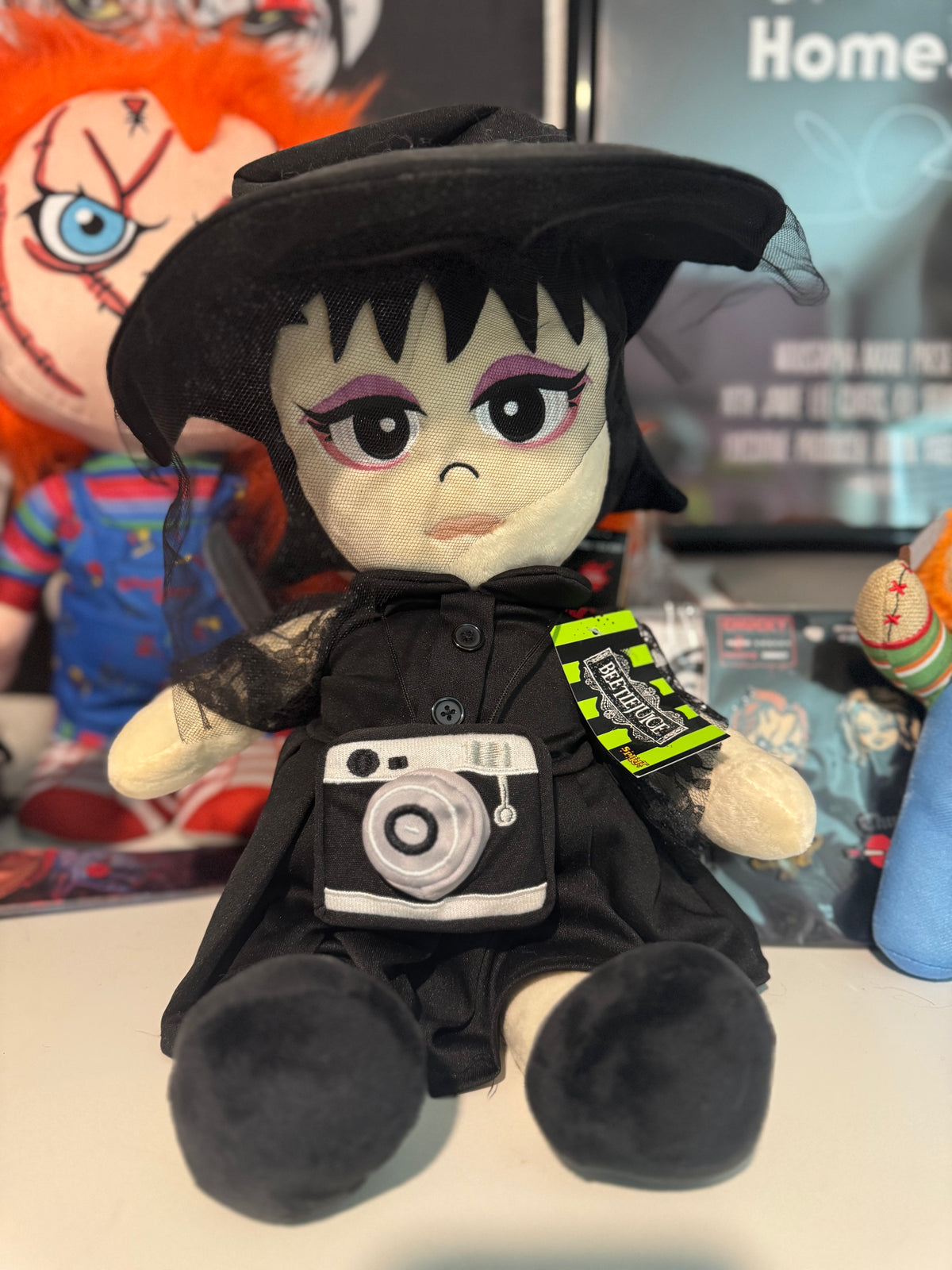 Lydia Beetlejuice plush
