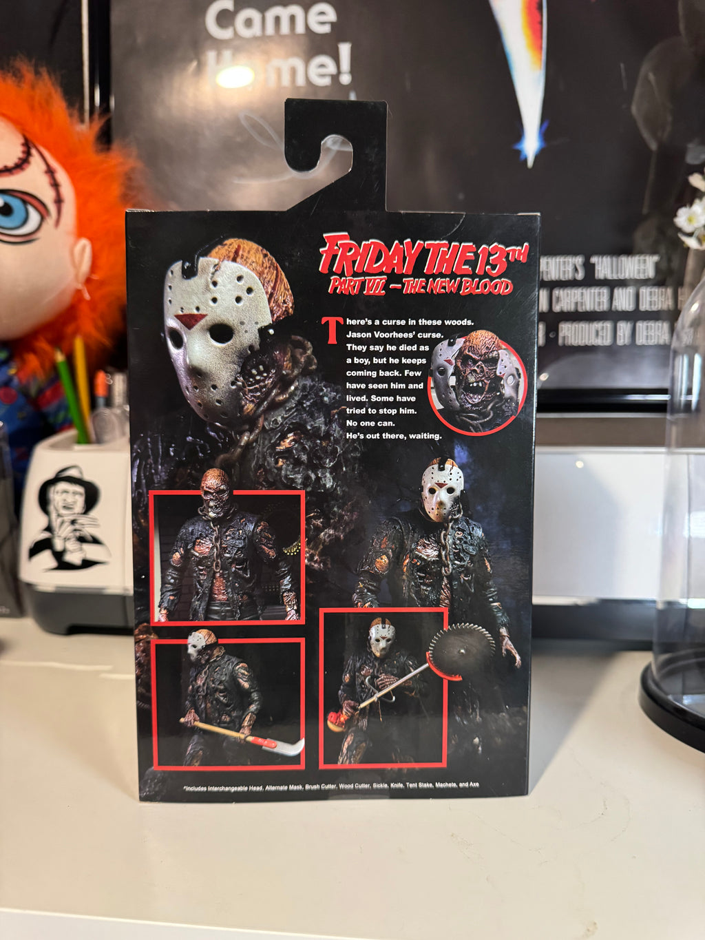 Friday the 13th new blood NECA figure autographed by Kane Hodder