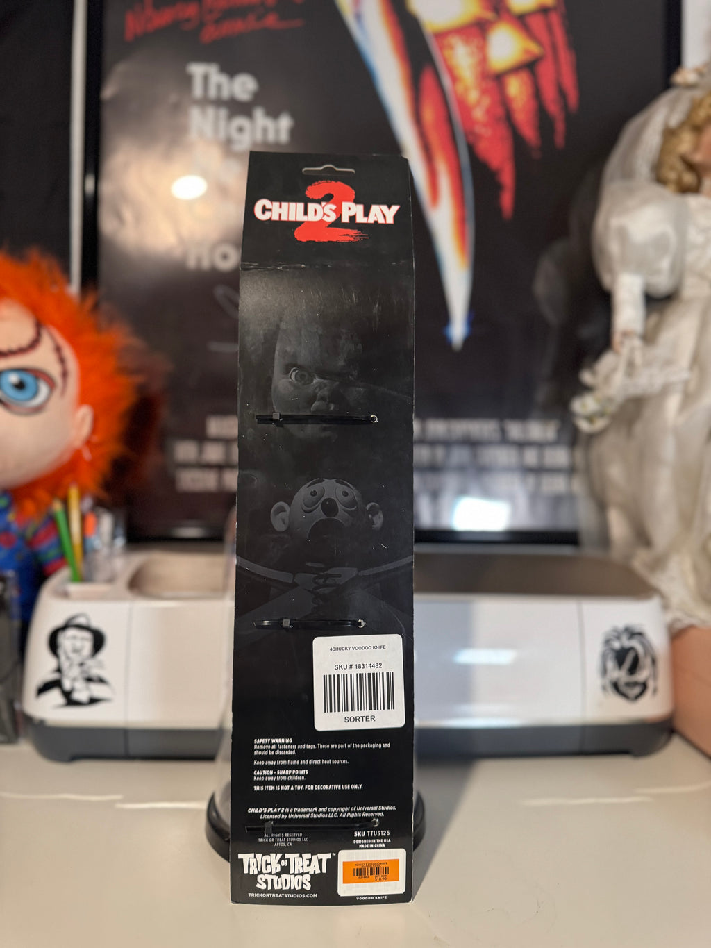 Chucky Voodoo knife prop