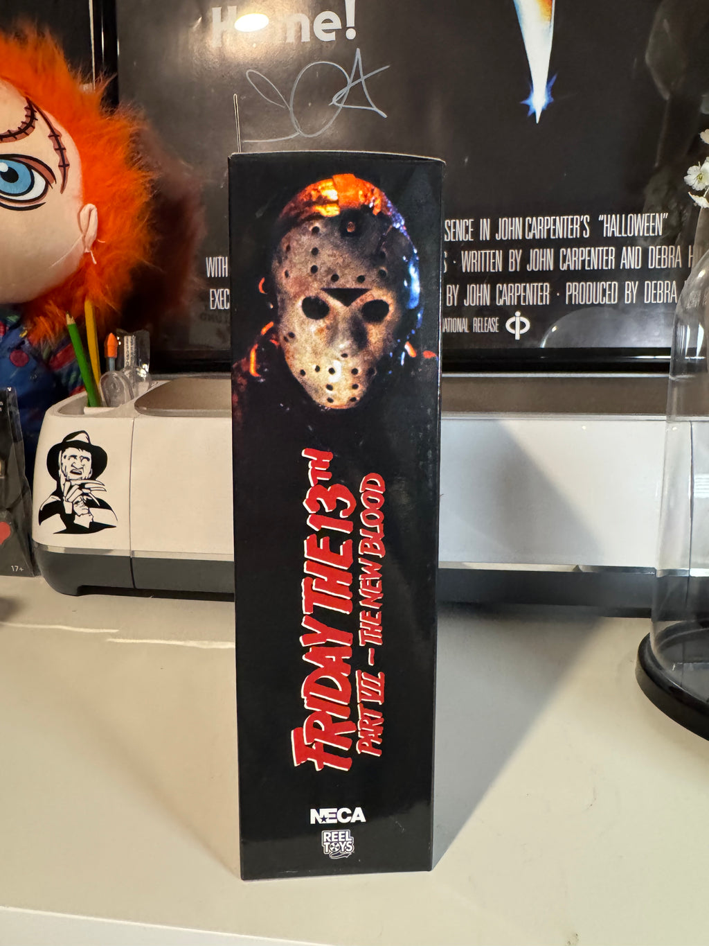 Friday the 13th new blood NECA figure autographed by Kane Hodder