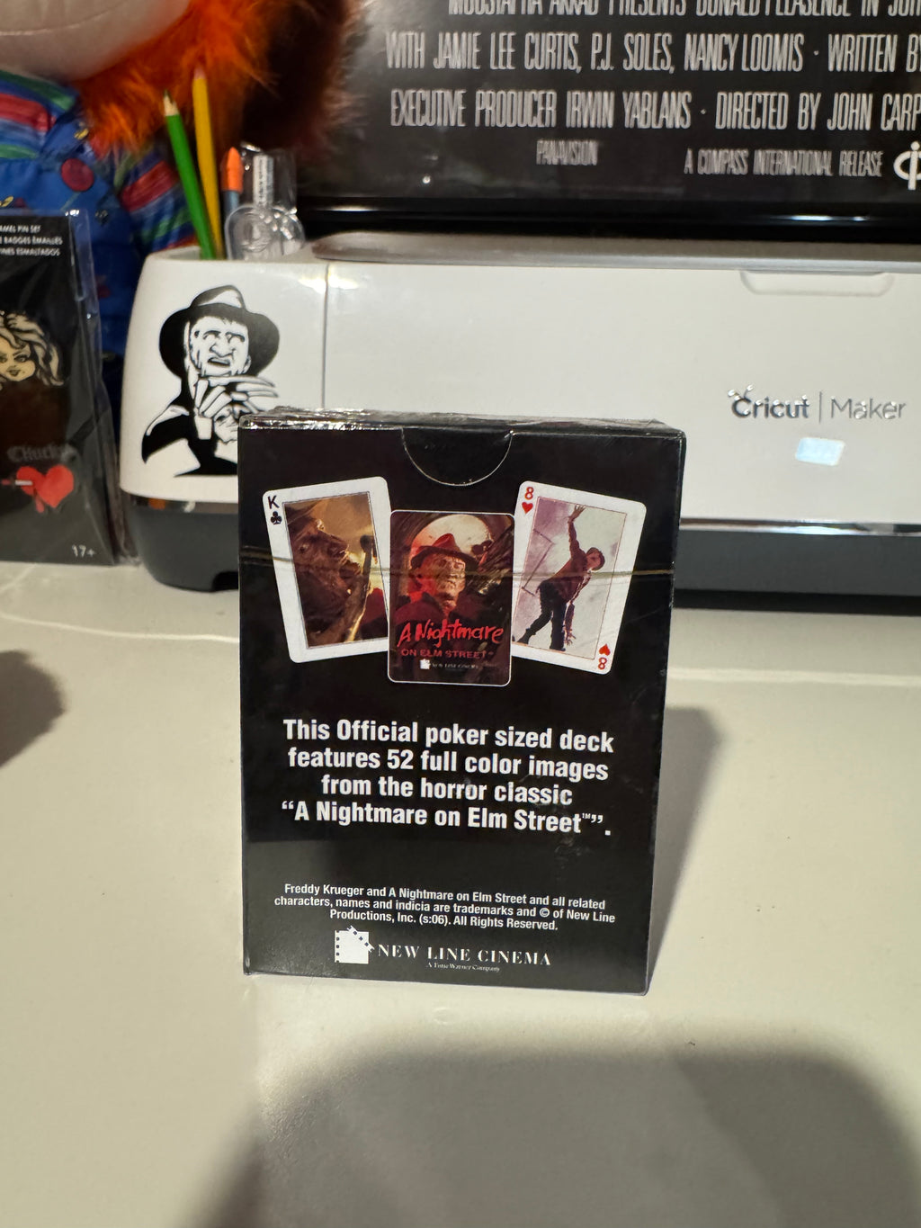 Nightmare on elm street playing cards