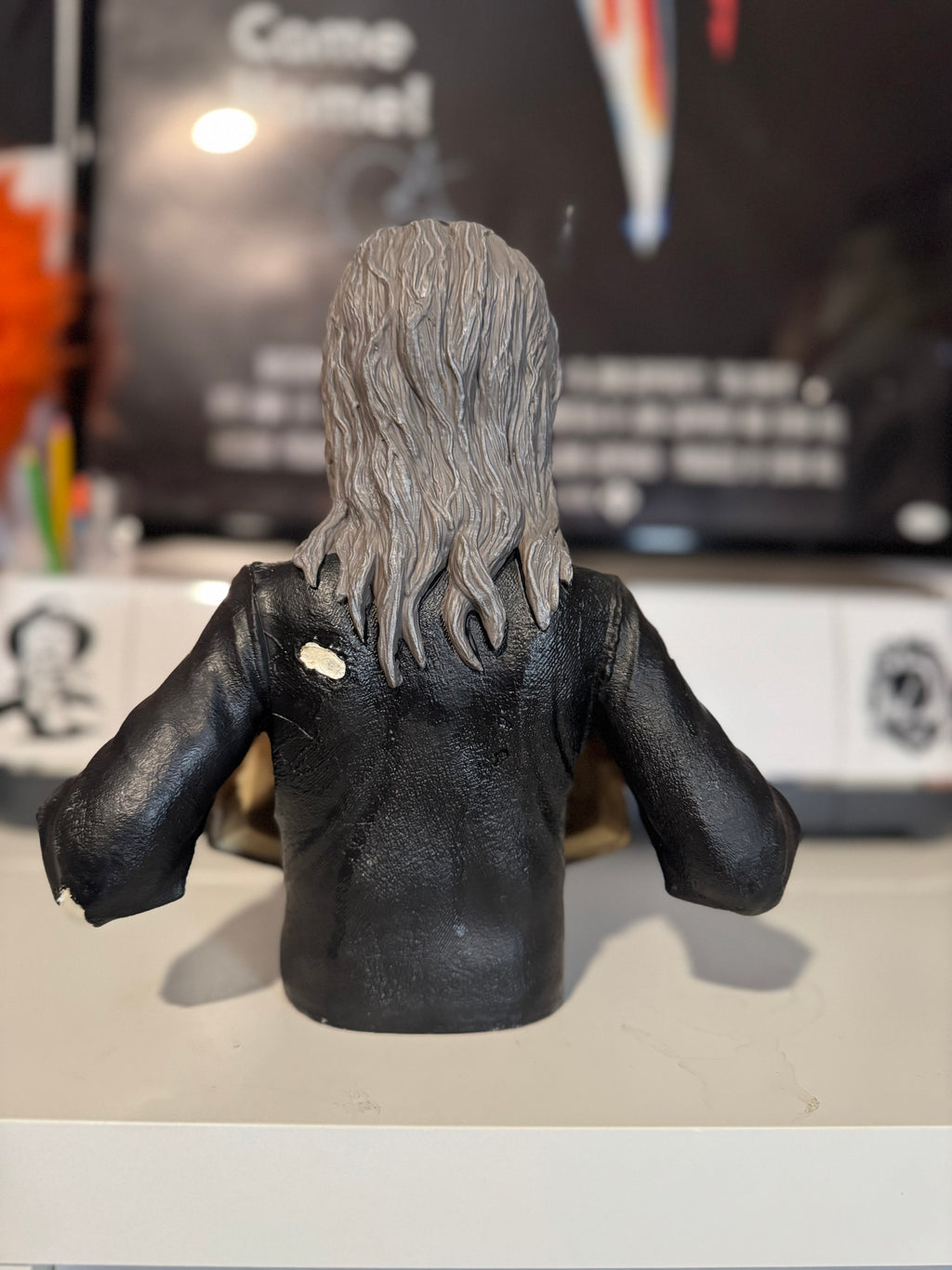Crypt Keeper Bust Autographed by John Kassir
