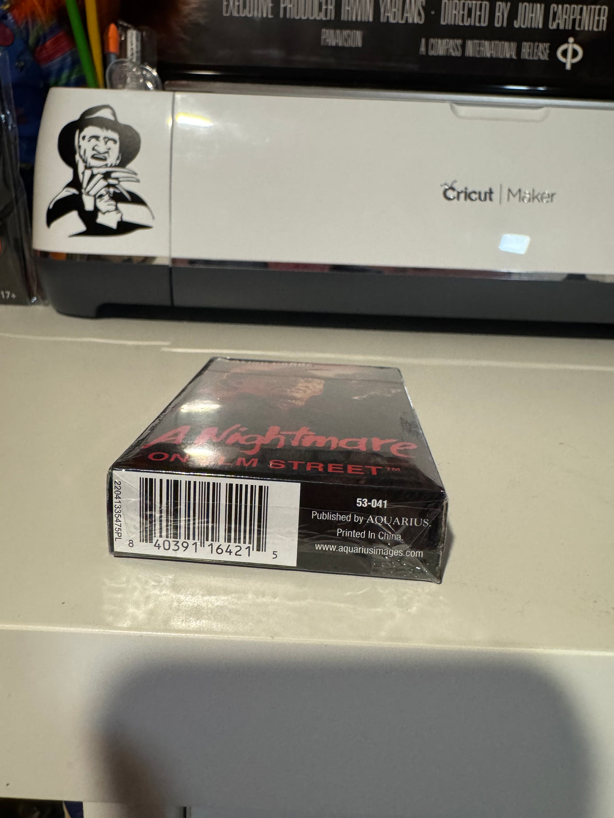 Nightmare on elm street playing cards