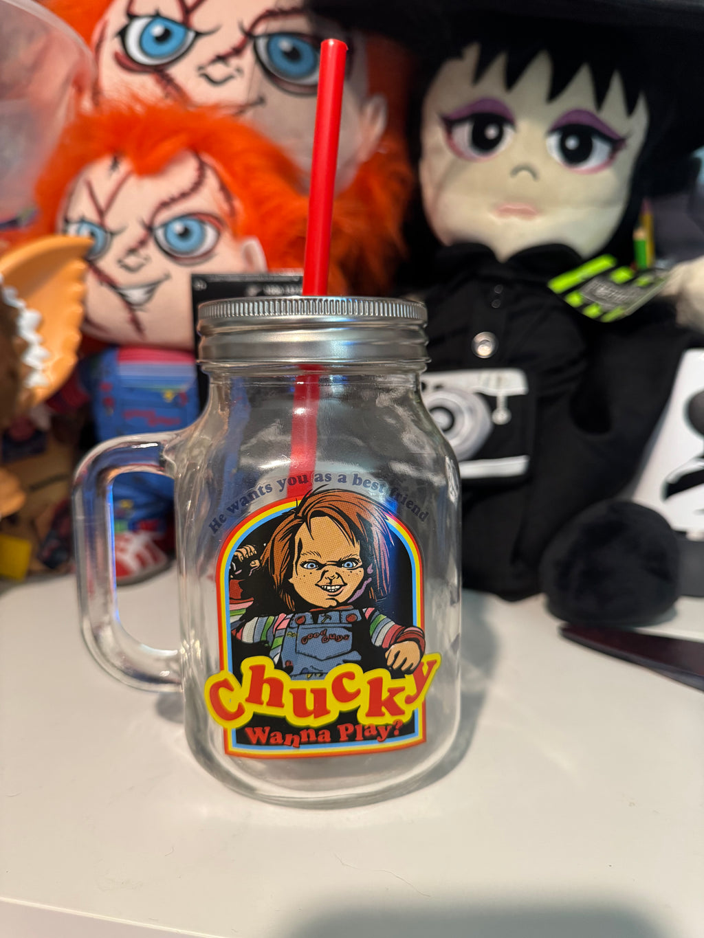 Chucky glass mug