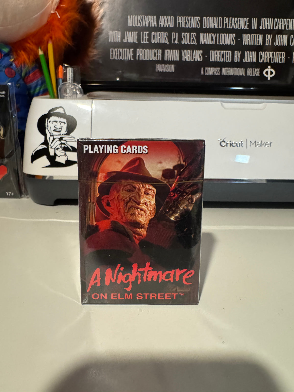 Nightmare on elm street playing cards