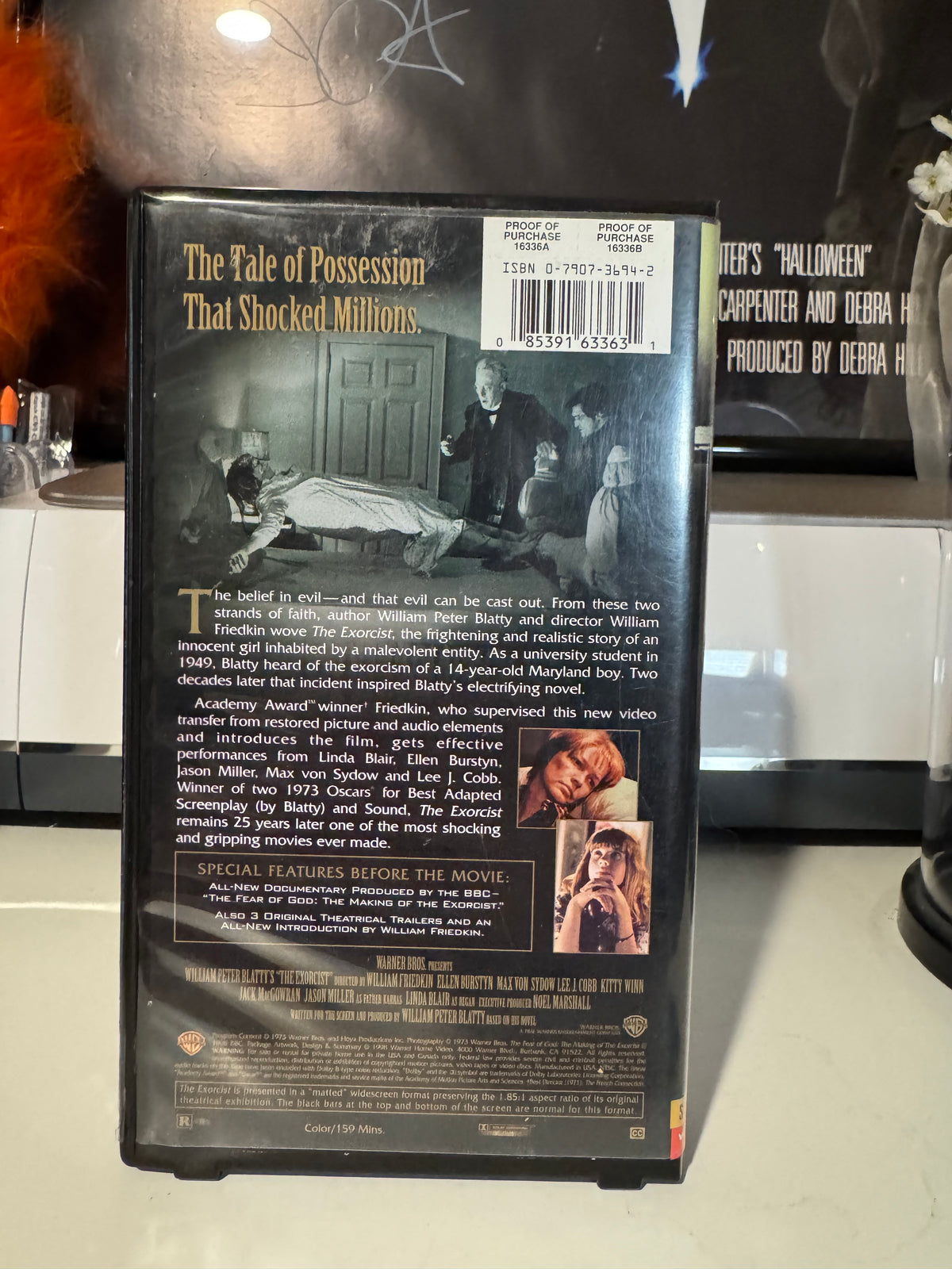 The exorcist VHS