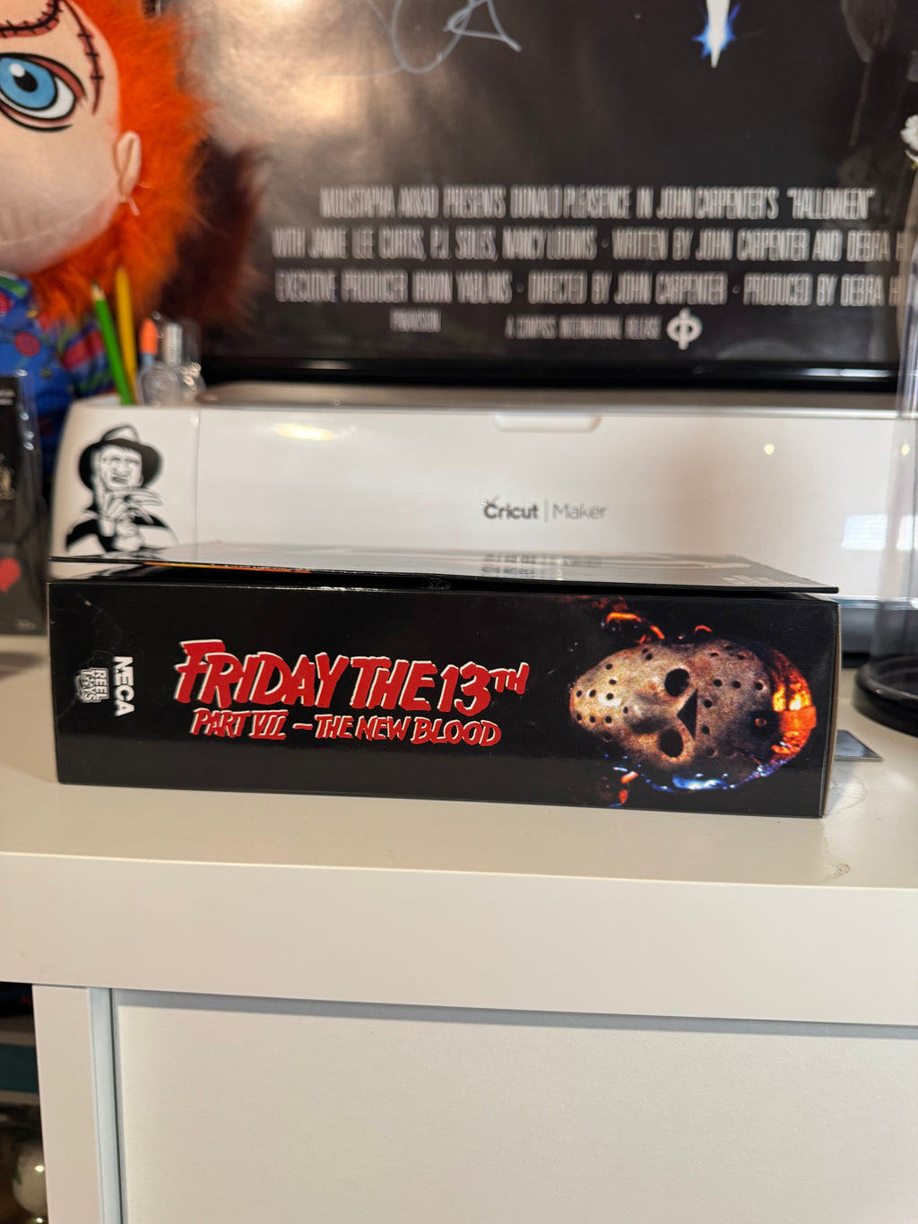 Friday the 13th new blood NECA figure autographed by Kane Hodder