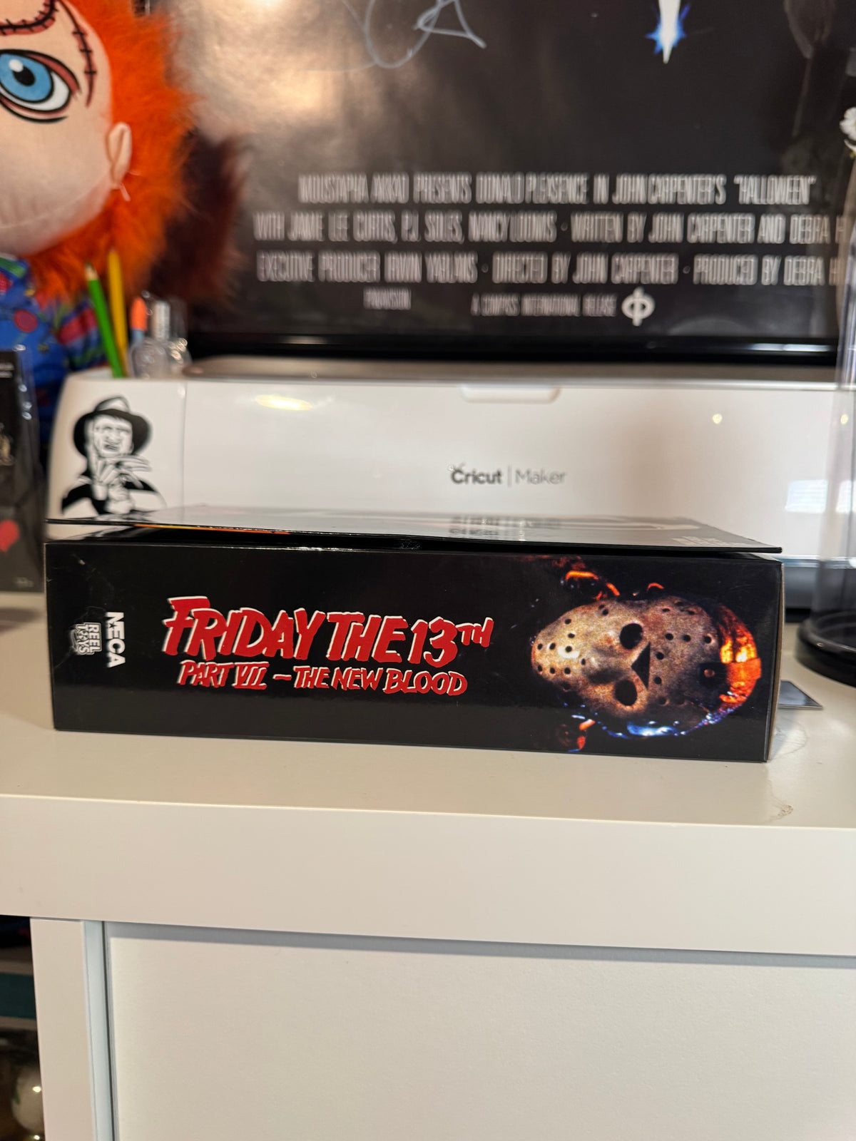 Friday the 13th new blood NECA figure autographed by Kane Hodder