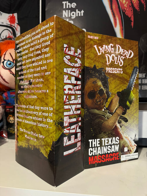 2007 release Leatherface Living Dead Doll sealed